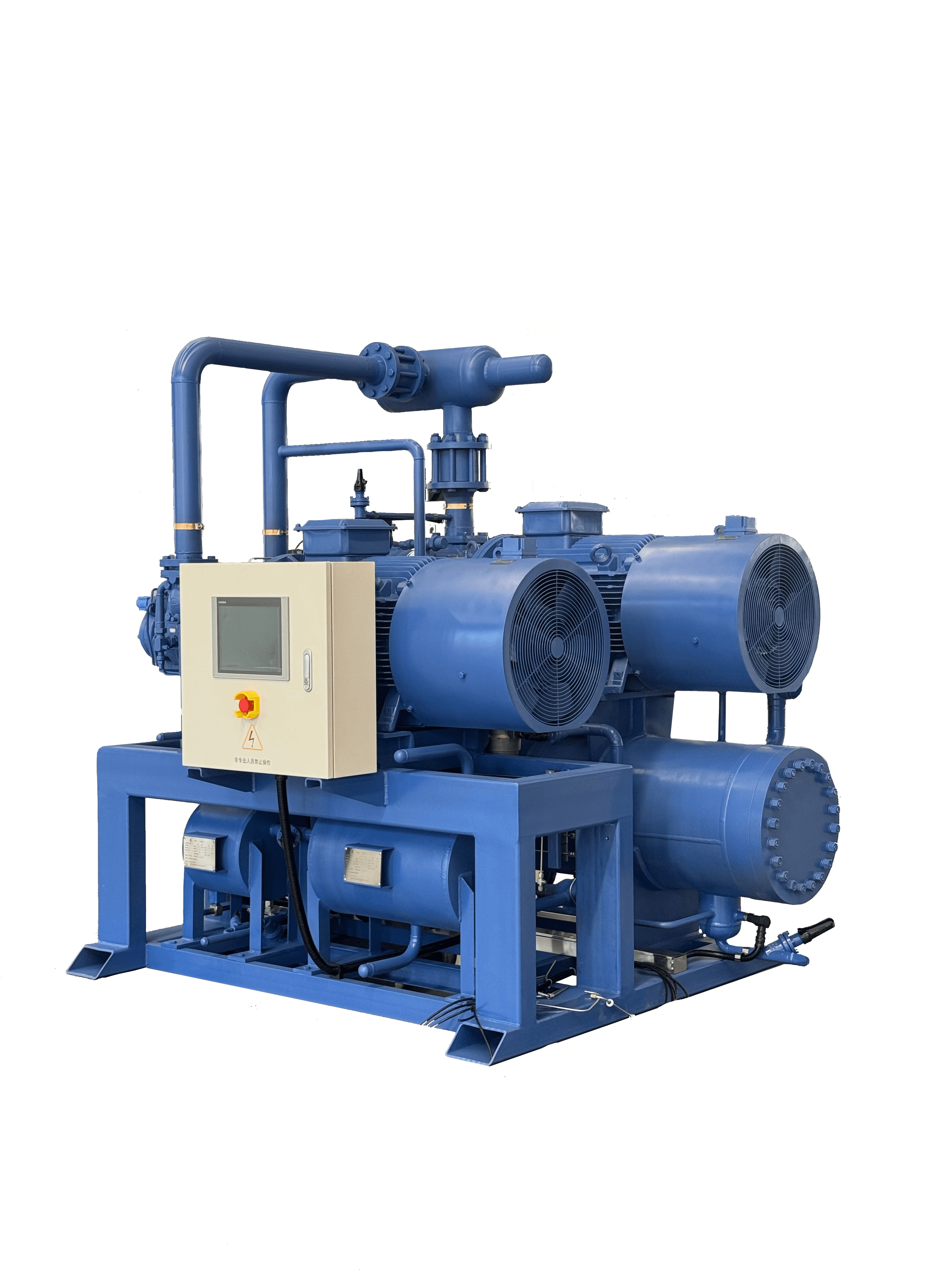 雙機雙級螺桿壓縮機組 (1)